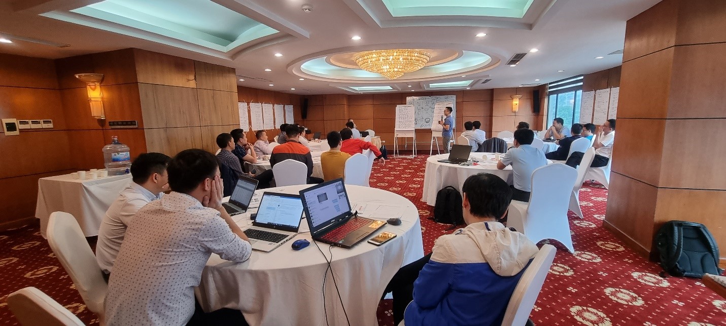 COE Việt Nam tổ chức Khóa bồi dưỡng “Kỹ năng nhân sự dành cho quản lý sơ cấp và 6 thực hành thiết yếu để quản trị đội ngũ” dành cho các cán bộ của Trung tâm mạng lưới Mobifone miền Bắc