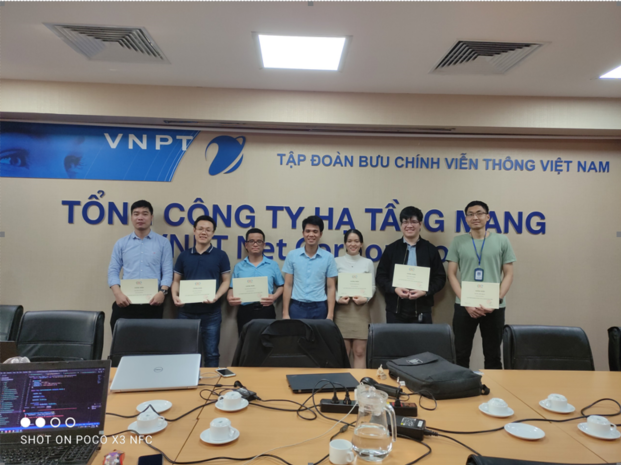Khóa đào tạo Lập trình Front-end Angular Framework dành cho các cán bộ của Tổng công ty Hạ tầng mạng (VNPT Net) được tổ chức bởi COE Việt Nam