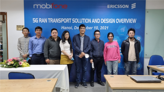 COE Việt Nam phối hợp cùng Ericsson Việt Nam triển khai thành công 03 khóa học về mạng 5G cho các cán bộ của Trung tâm Đo kiểm và Sửa chữa thiết bị viễn thông Mobifone.