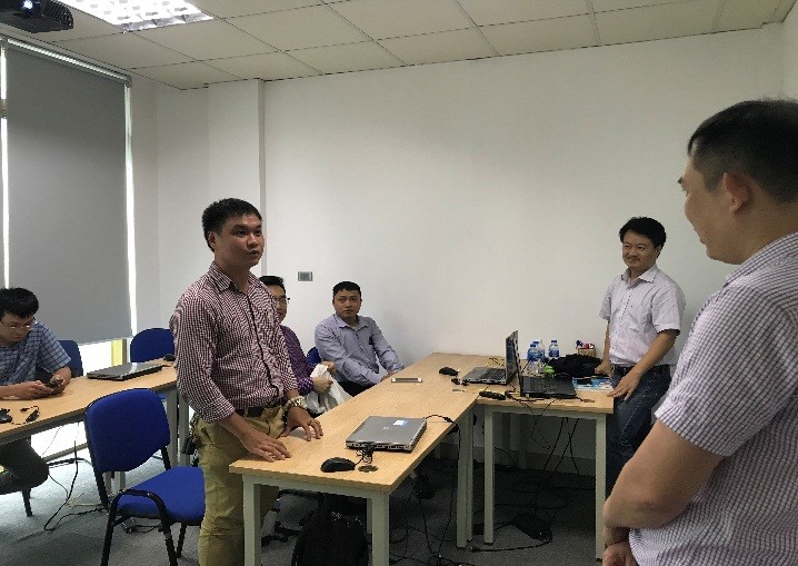 Các cán bộ thuộc Ban Cơ Yếu Chính Phủ hoàn thành khóa Đào tạo và Thi đạt chứng chỉ Quốc tế “Truy tìm dấu vết tội phạm máy tính (CHFI)” tại COE Việt Nam