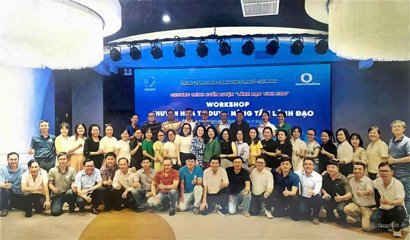 [12-14.9.2024] Workshop “Chuyển hoá TƯ DUY – Nâng tầm LÃNH ĐẠO” | VNPT Vinaphone x COE Việt Nam